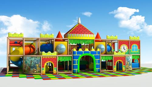温州君龙游乐玩具提供的淘气堡儿童乐园
